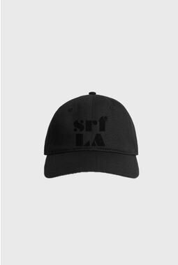 Heidi Merrick 70's SRF LA Black Adjustable Baseball Cap Hat NWT